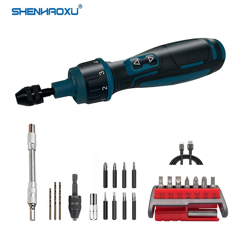 Electric Screwdriver Rechargeable Usb - Chave De Fenda Elétrica Sem Fio