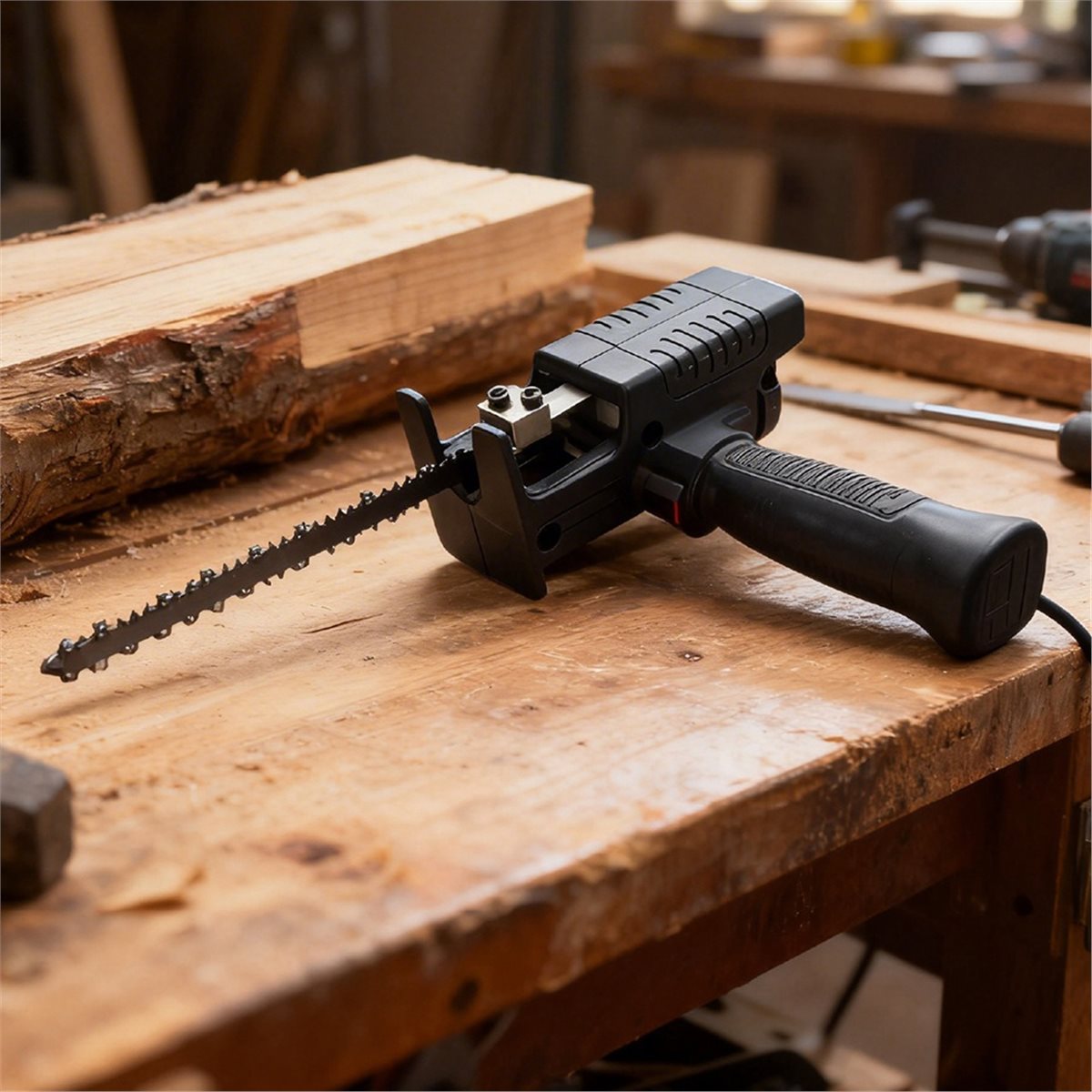 Reciprocating Saw Attachment Drill - Novo Adaptador de Furadeira para Serra