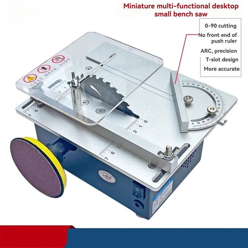 Mini serra de bancada multifun - Mini Table Saw For Woodworking avaliação e preço