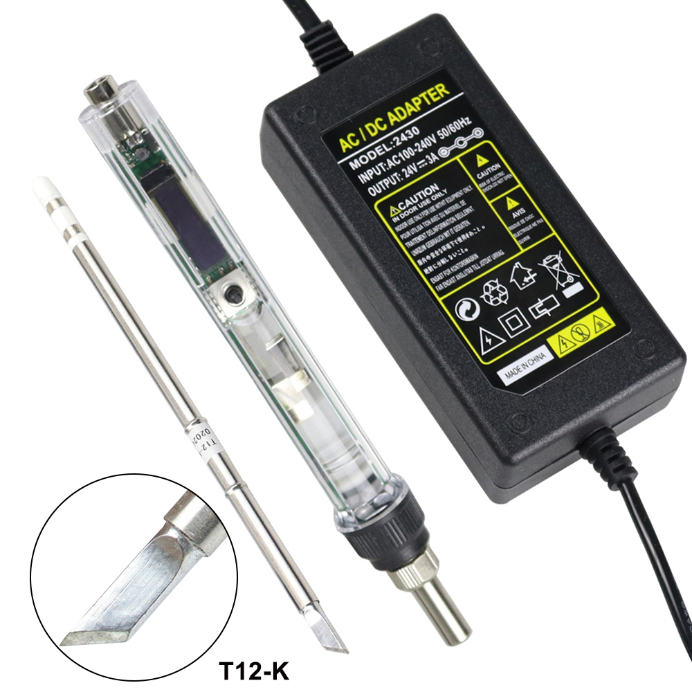 T12 kit de ferro de solda elét - Digital Soldering Station T12 avaliação e preço
