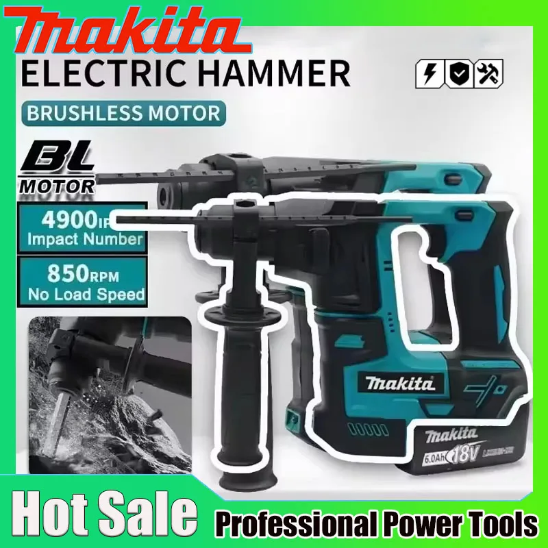 Martelo Elétrico Sem Fio Makit - Brushless Cordless Electric Drill 18V avaliação e preço