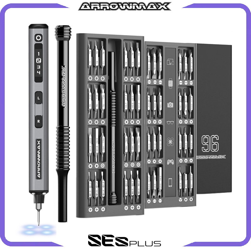 Conjunto de chave de fenda elé - Electric Screwdriver Rechargeable Usb avaliação e preço