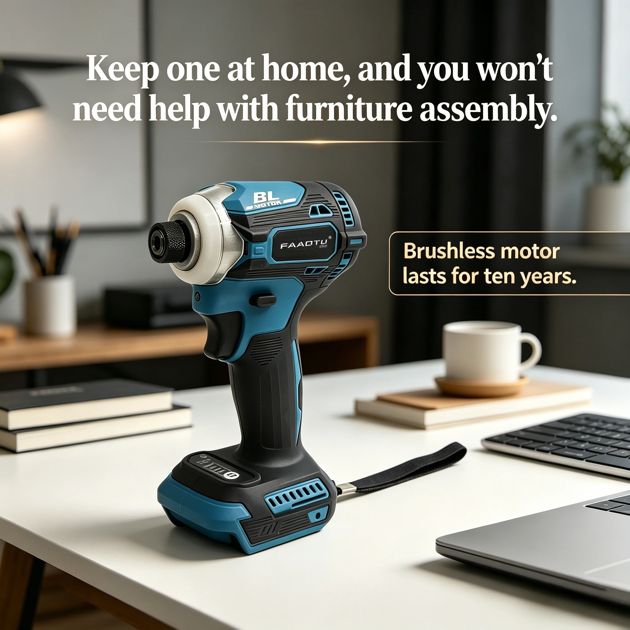 Parafusadeira de Impacto Sem F - Brushless Cordless Electric Drill 18V avaliação e preço