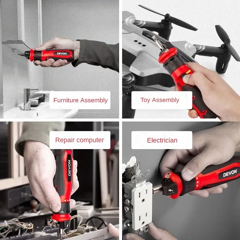 Devon-mini conjunto chave de f - Electric Screwdriver Rechargeable Usb avaliação e preço