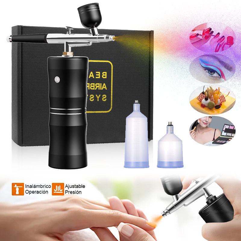 Spray de oxigênio mini kit com - Airbrush Kit With Mini Compressor avaliação e preço